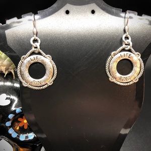 Life Ring Earrings